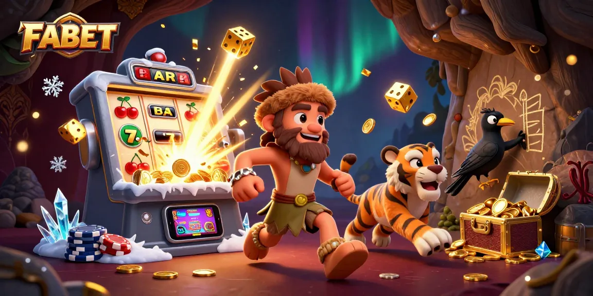 Spin the reels at FABET's vibrant prehistoric casino with thrilling games and rich treasures.