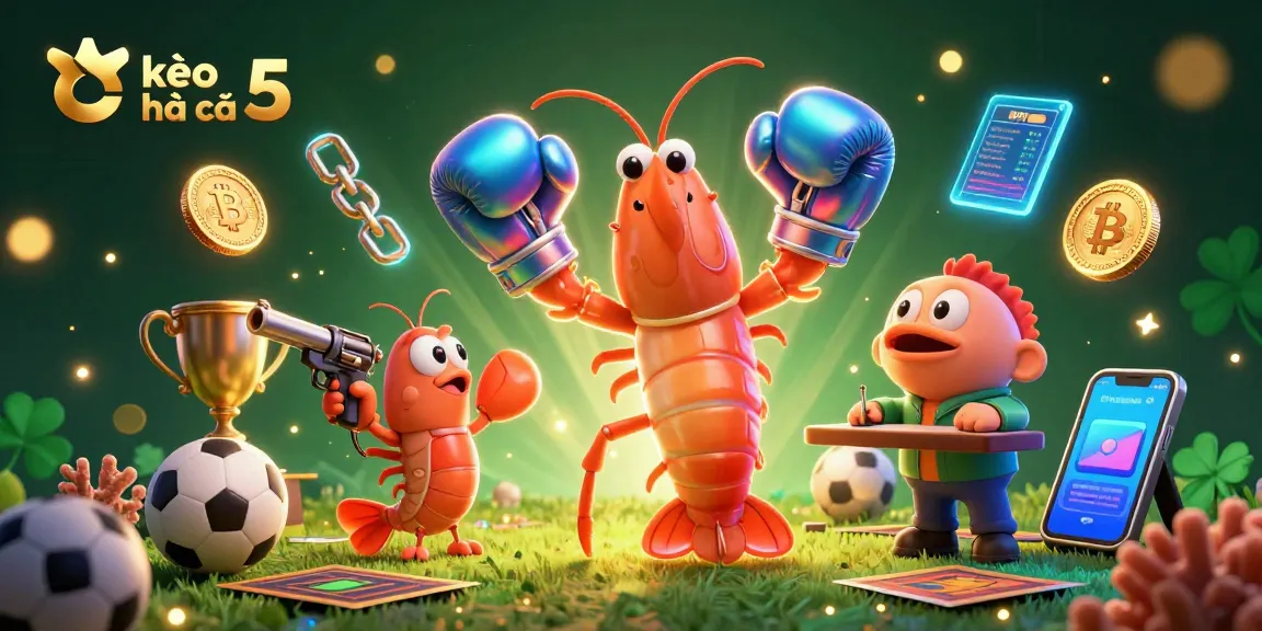 Place bets with kèo nhà cái 5 as lively cartoon creatures engage in thrilling sports action.