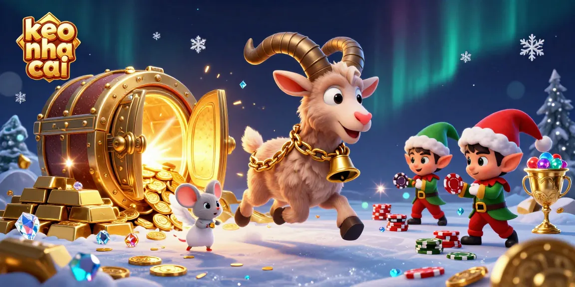 Experience thrilling action with the keo nha cai characters in a vibrant casino scene filled with treasures and chaos.