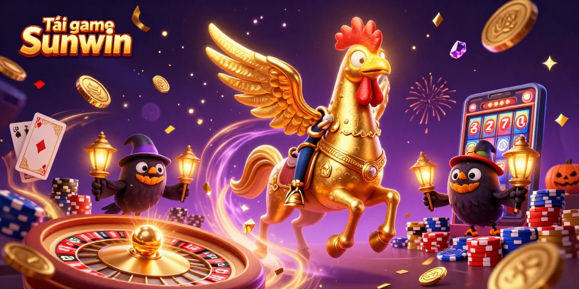 Engage in thrilling gameplay at Tải game Sunwin, featuring dynamic casino action and vibrant characters.