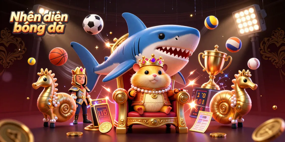 Engage with Nhận định bóng đá from a vibrant 3D sports betting scene featuring thrilling action.