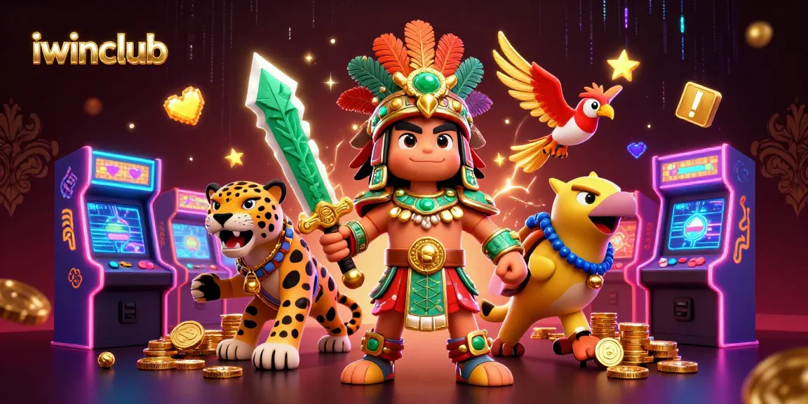 Engage in thrilling gameplay at iwinclub with vibrant 3D characters and casino elements